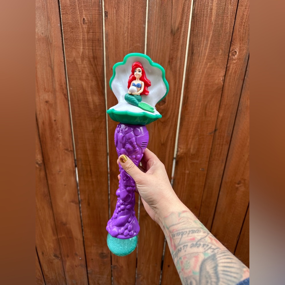 Little Mermaid Musical Bubble Wand